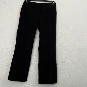 Black flared pants